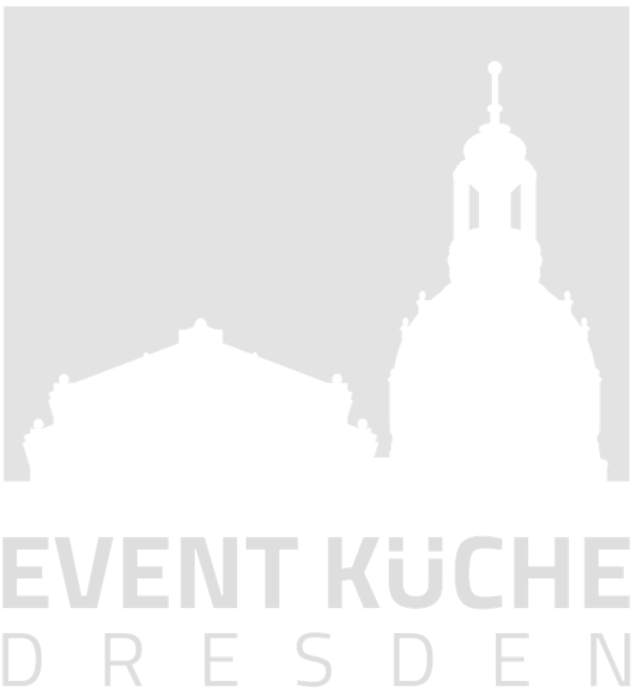 Logo der Event-Küche Dresden, helle Variante